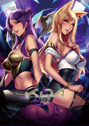Hairy Sexy KDA A&K- League of legends hentai Older Sister