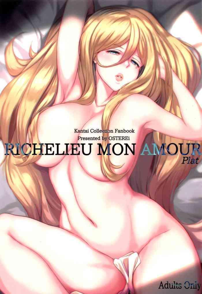 Hand Job RICHELIEU MON AMOUR Plat | Richelieu My Love Dish- Kantai collection hentai Big Vibrator