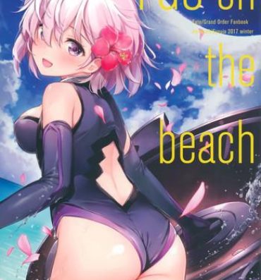Transgender FGO on the beach- Fate grand order hentai Role Play