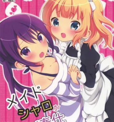 Licking Pussy Maid Sharo ga Gohoushi Shimasu- Gochuumon wa usagi desu ka hentai Oral