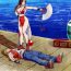 Ass Fetish Seaside Battle- King of fighters hentai Asians