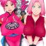 Man Pink no Bakajikara | Strong Pink Haired Girls- Naruto hentai Dragon quest dai no daibouken hentai Pija